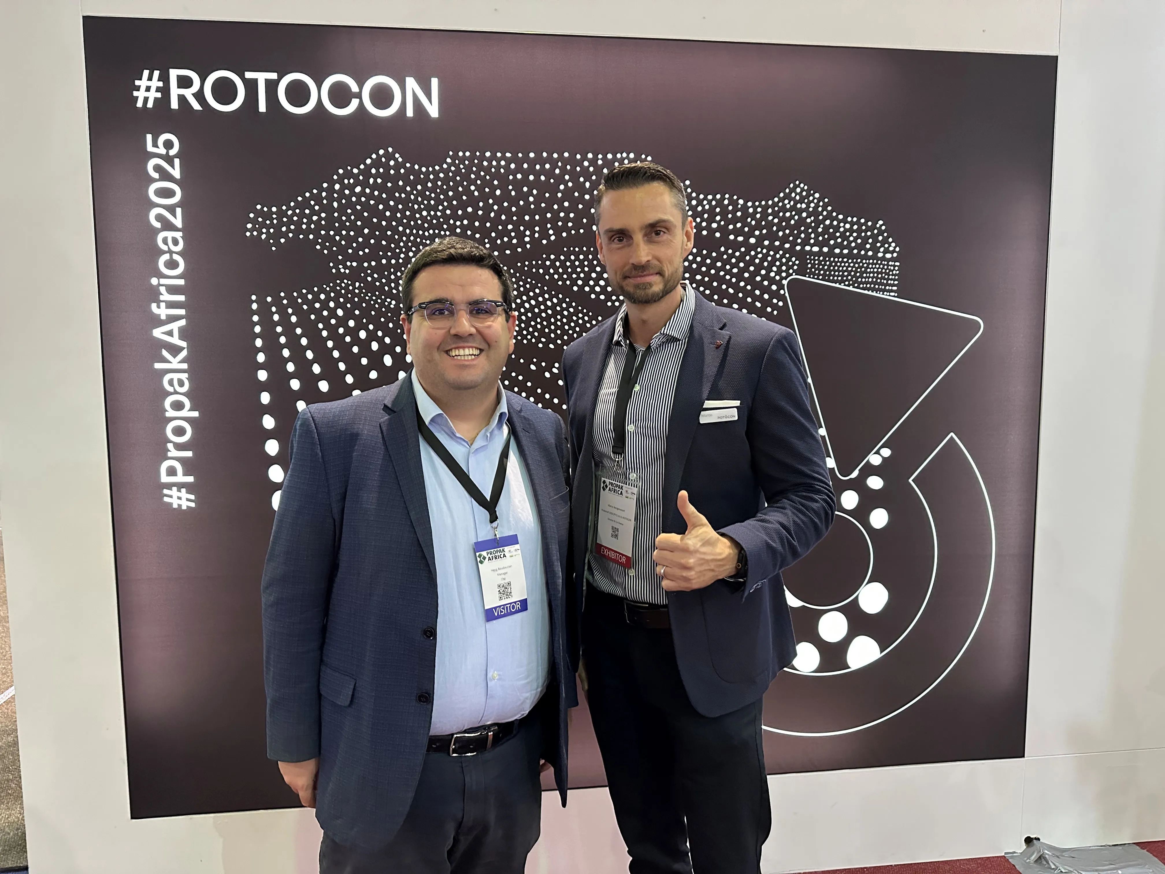 0325 ROTOCON Hayg Boudouzian iTM and Marco Aengenvoort
